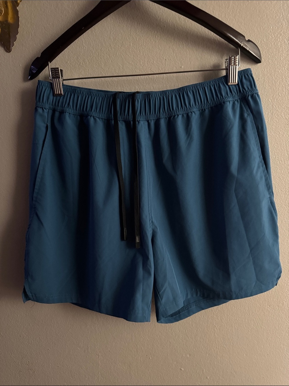 Balance Collection Teal Athletic Drawstring Shorts